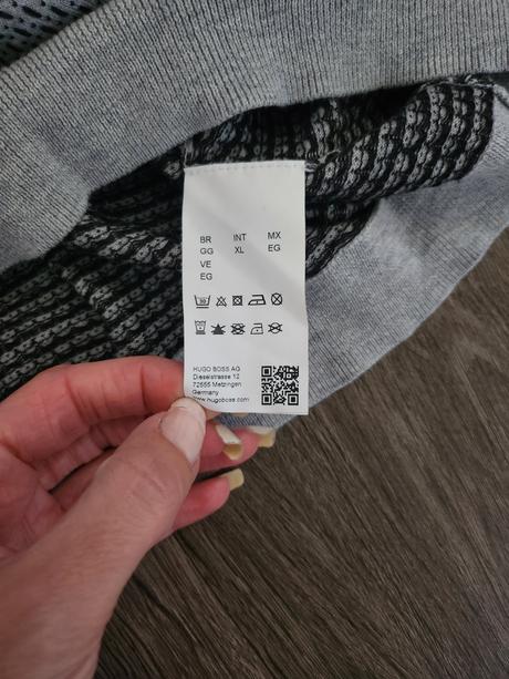 Vlnený sveter hugo boss, hugo boss,xl