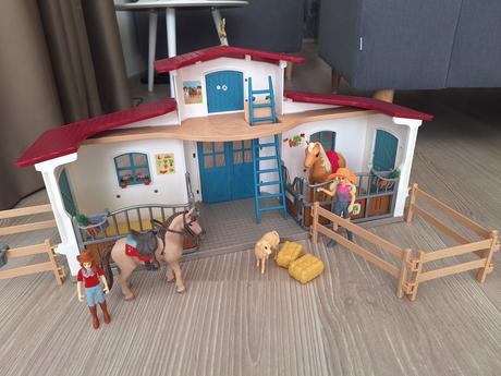 Stajna pre kone s prislusenstvom, 