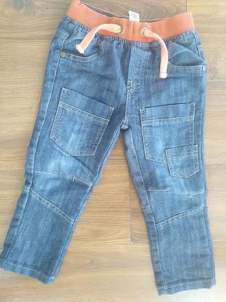 Zateplené nohavice 90cm, 92