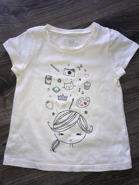 Tričko s dievčatkom gap, gap,104