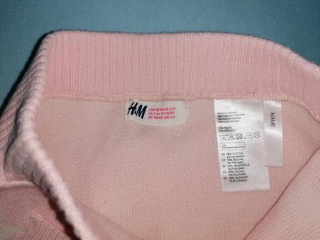 Úpletová suknička 98/104, h&m,104