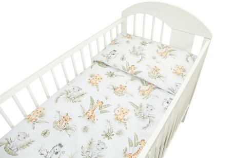 2-dielne obliečky do postieľky, new zoo 135x100, šírka (cm): 100,dĺžka (cm): 135