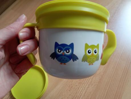 Miska plech pre malé deti ,s uškami,