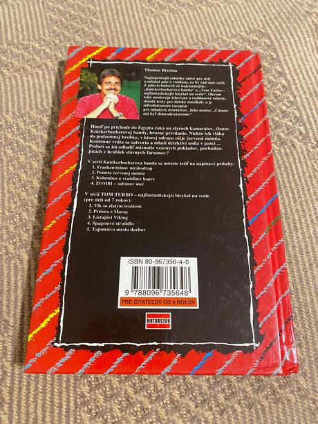 Pomsta červenej múmie thomas brezina knicker,