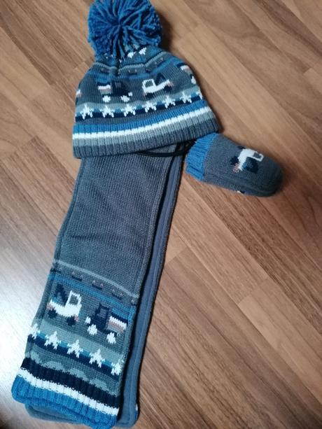 Next čiapka sal, rukavice nove, next,80