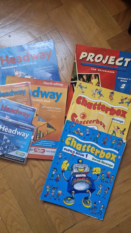 Anglicke knihy 5 ks + dvd + cd,