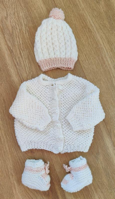 Pletená súprava handmade, 50–62