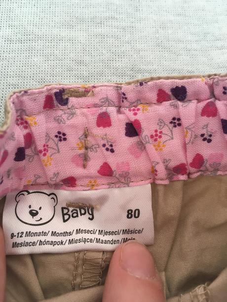 Letne nohavice (chino) , baby,80