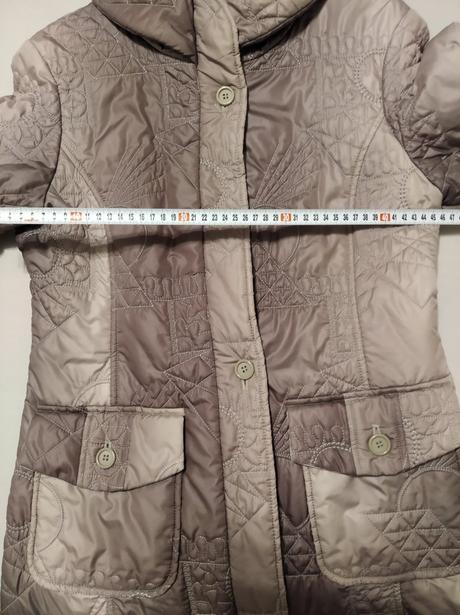 Šedofialová dámska bunda, 38