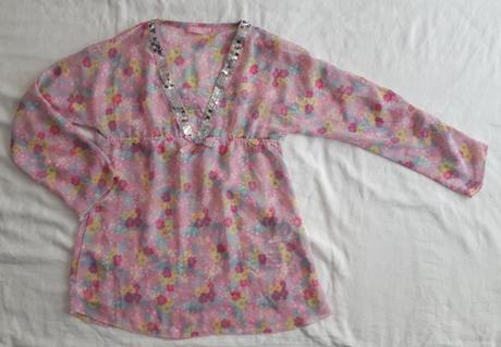 Letná blúzka s flitrami, 146