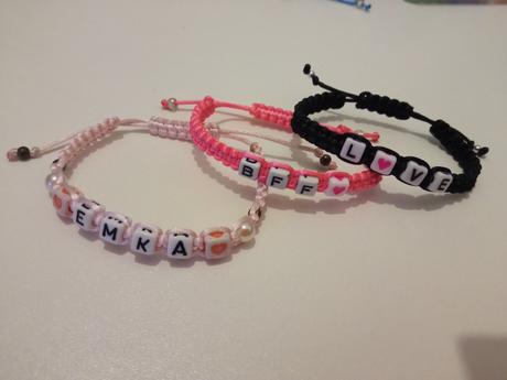 Náramok s menom,