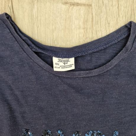 Tričko mayoral bavlnené tmavomodré, mayoral,152