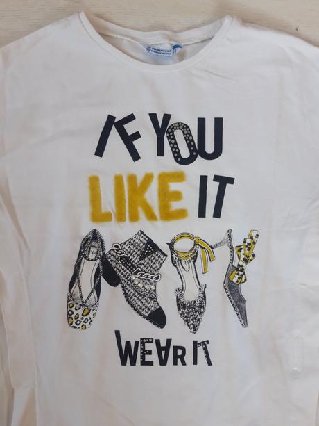 Tričko topanky, mayoral,140