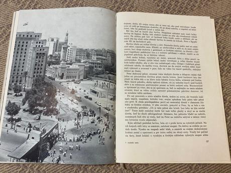 Stará retro kniha arabská cesta maximilian scheer,