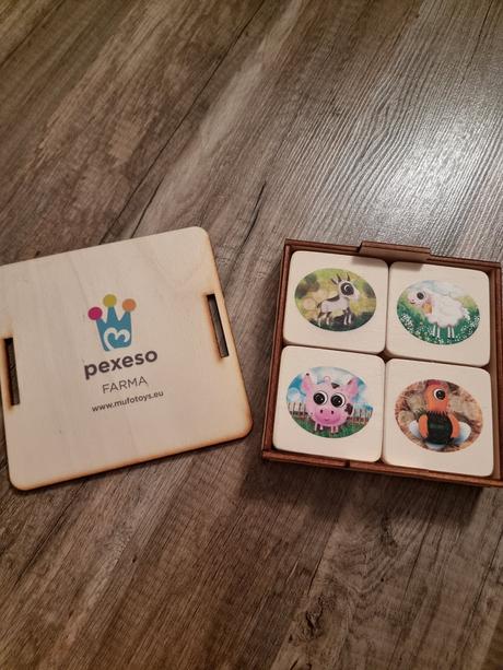 Drevené pexeso, 