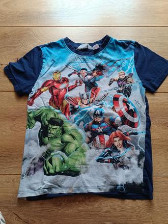 Tricko avengers 134/140, h&m,134