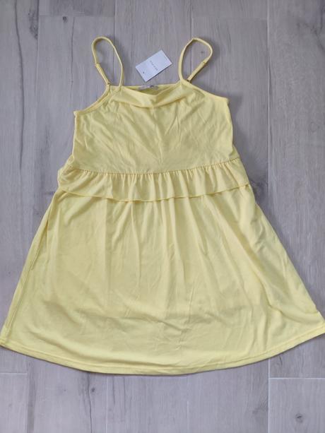 Nové žlté šaty, gate,s