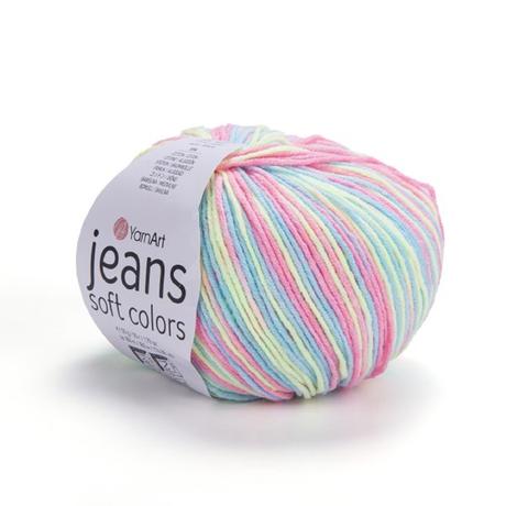 Yarnart jeans soft colors 50g,