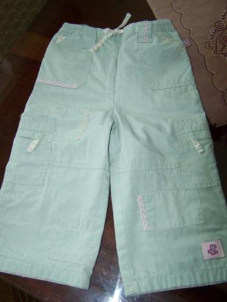 Prechodné ľahké nohavice podšité úpletom , 86