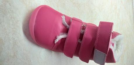 Detské kožené dievčenské zimné čižmy, beda,26 / 28 / 29 / 31 / 33