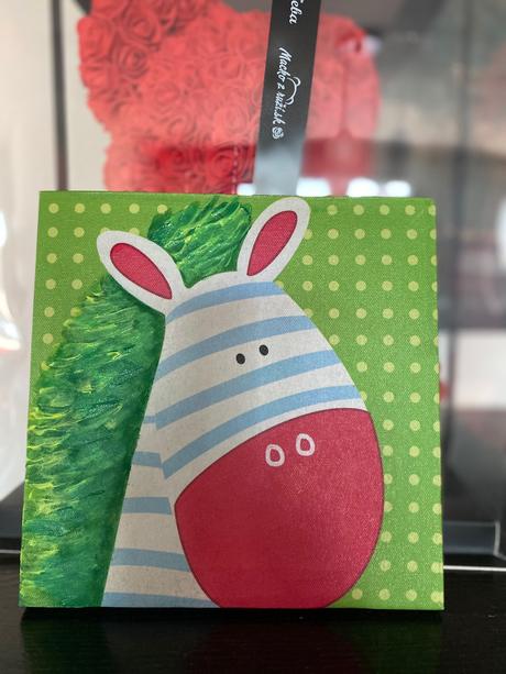 Obraz do detskej izby zebra, 