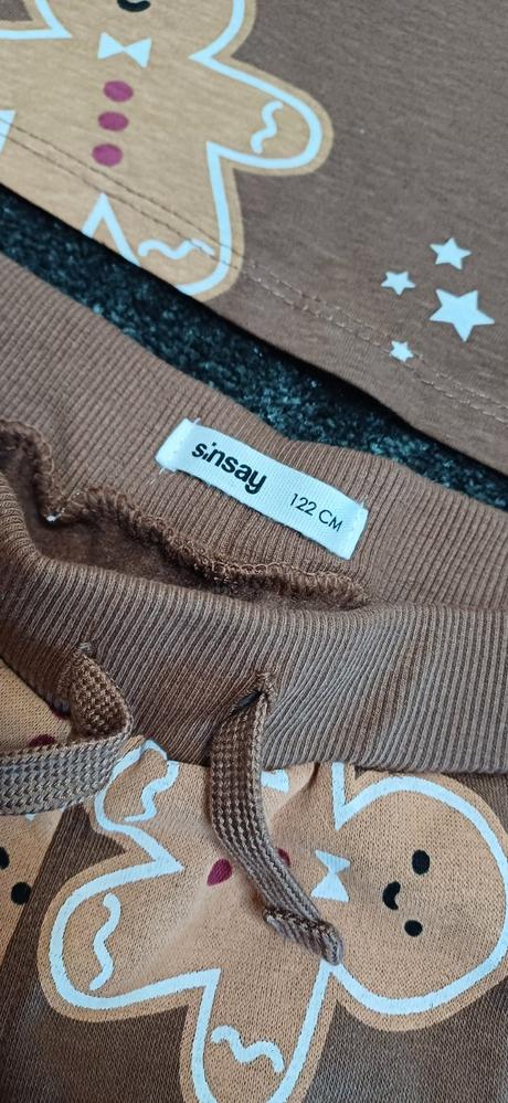 Vianocny komplet, teplaky v.122, tricko v.116, 116