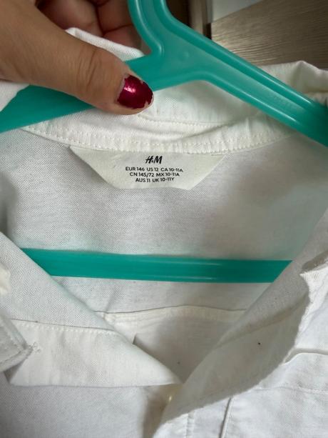 Chlapčenská košela v top stave, h&m,146