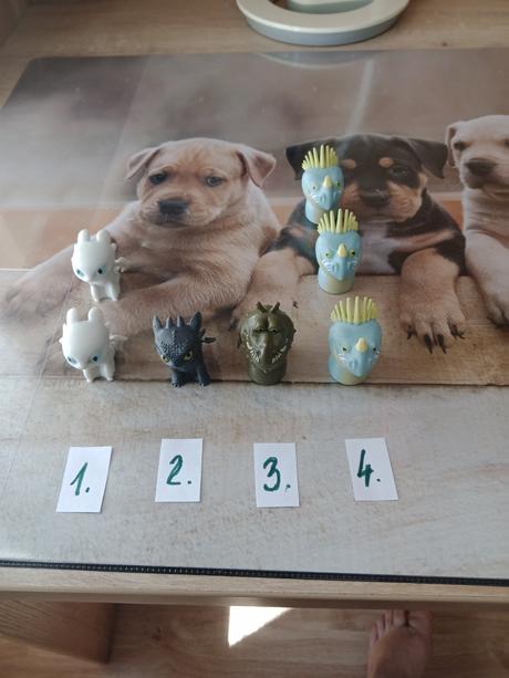 Dracikovia z vajíčka s pudingom, 