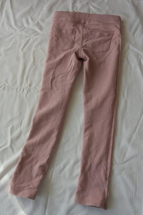 Staroružové jeggins s hviezdičkami, h&m,140