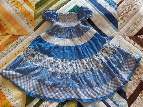 Bavlnene volanove saty, topolino,98