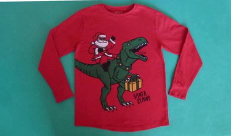 Vianočné tričko santa claws, next,134