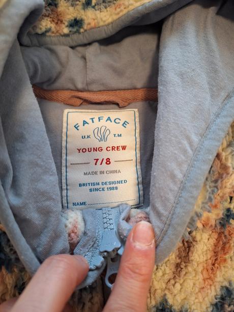 Mikina fat face 7/8 r., 128