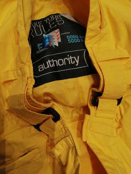 Zimné žlté nohavice authority vm 5t wp 5t breath., authority,m