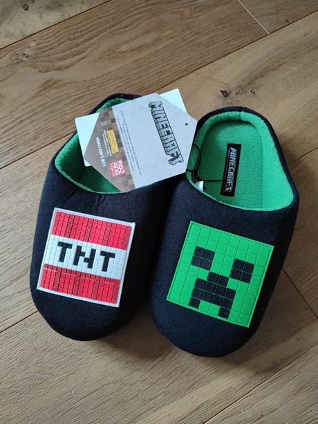 Papučky minecraft, c&a,31