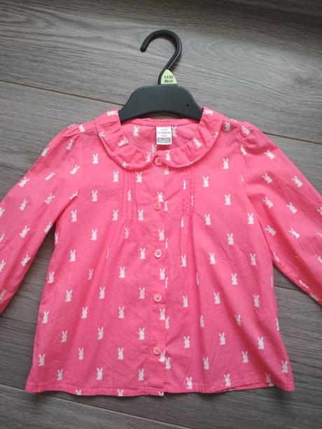 Neónová blúzka so zajačikmi, 86