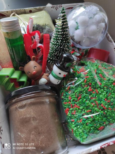 Darček na mikuláša, vianočný senzory box, 