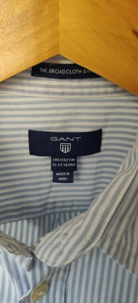 Chlapčenská košeľa gant, gant,146