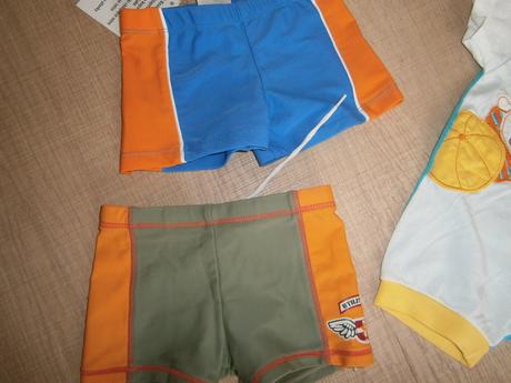 Plavky 68,74+ opaľovačky(cena za všetky), 68–80