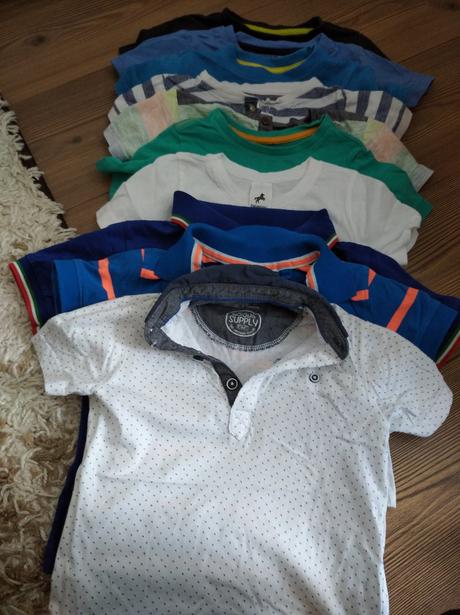 Tričká 10 ks + 2 ks grátis, palomino,98