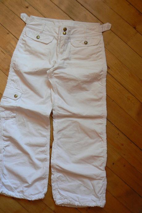 Hrubšie bavlnené nohavice, h&m,140