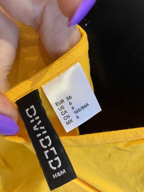 Dámsky oranžový top h&m (36), h&m,s