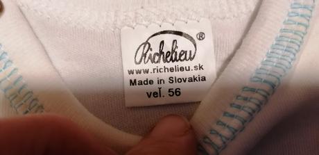 4x bavlnené body, lupilu,56