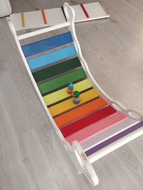 Montessori xxl hojdacka so smykackou/preliezackou, 