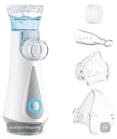 Prenosný ultrazvukový inhalator nový, 