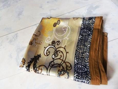 Veľká hodvábna luxusný šatka, xxl