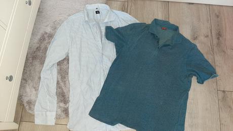 Set košeľa a polotričko blažek, xl