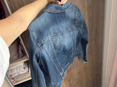 Riflová bunda, orsay,s