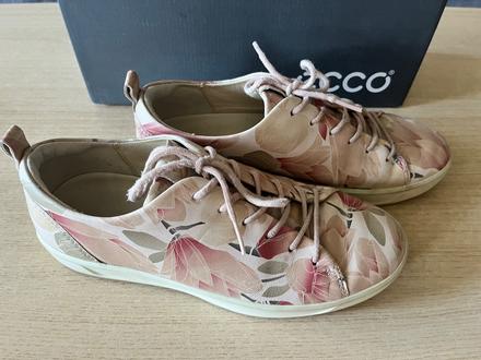 Kožené poltopánky ecco, ecco,37