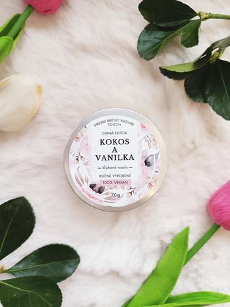 Šľahané maslo - kokos & vanilka, 