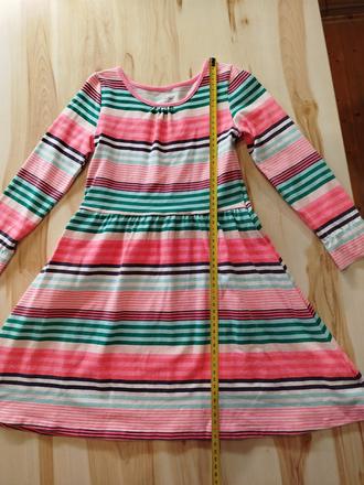 Prúžkované šaty, h&m,122